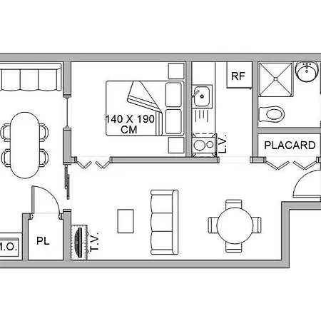 בית נופש Renecros 1 A 30 M De La Grande Terrasse Wifi Clim Parking *